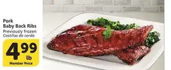 Albertsons Pork Baby Back Ribs offer