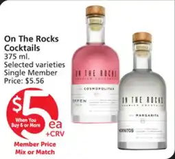 Albertsons On The Rocks Cocktails offer