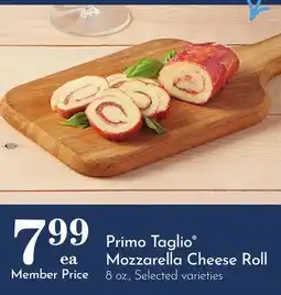Pavilions Primo Taglio Mozzarella Cheese Roll offer