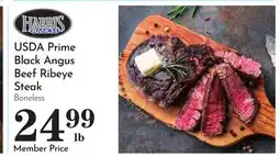 Pavilions USDA Prime Black Angus Beef Ribeye Steak offer