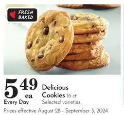Pavilions Delicious Cookies offer
