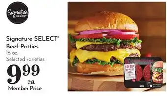 Pavilions Signature SELECT Beef Patties offer