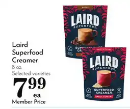 Pavilions Laird Superfood Creamer offer