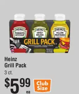 Smart & Final Heinz Grill Pack offer