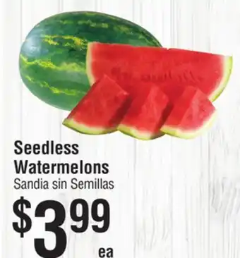 Smart & Final Seedless Watermelons offer