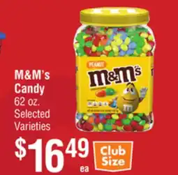 Smart & Final M&M's Candy offer