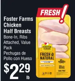 Smart & Final Foster Farms Chicken Half Breasts offer