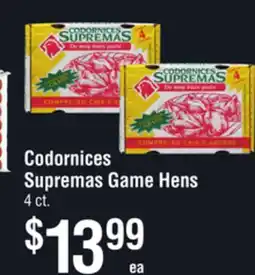 Smart & Final Codornices Supremas Game Hens offer