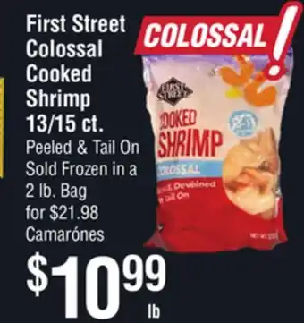 Smart & Final First Street Colossal Cooked Shrimp offer