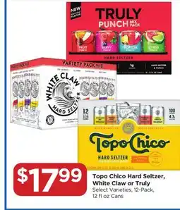 Food 4 Less Topo Chico Hard Seltzer, White Claw or Truly offer