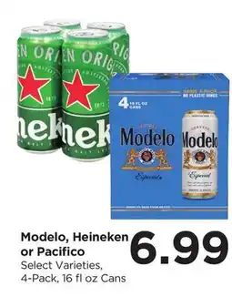 Food 4 Less Modelo, Heineken or Pacifico offer