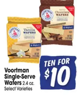 Jewel-Osco Voortman Single-Serve Wafers offer