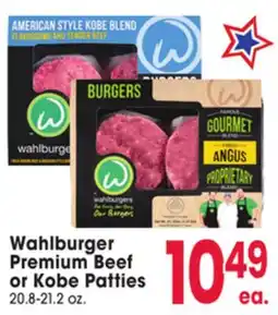 Jewel-Osco Wahlburger Premium Beef Premium Beef or Kobe Patties offer