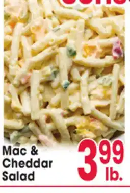 Jewel-Osco Mac & Cheddar Salad offer