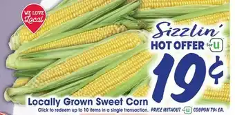 Jewel-Osco Locally Grown Sweet Corn offer