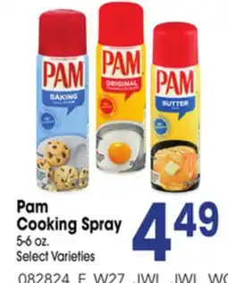 Jewel-Osco Pam Cooking Spray offer
