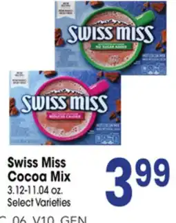Jewel-Osco Swiss Miss Cocoa Mix offer