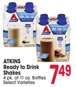 Jewel-Osco ATKINS Ready to Drink Shakes offer