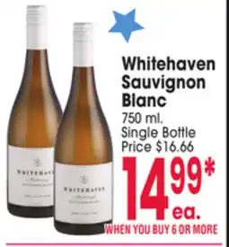 Jewel-Osco Whitehaven Sauvignon Blanc offer