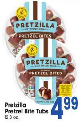 Jewel-Osco Pretzilla Pretzel Bite Tubs offer
