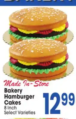 Jewel-Osco Bakery Hamburger Cakes offer