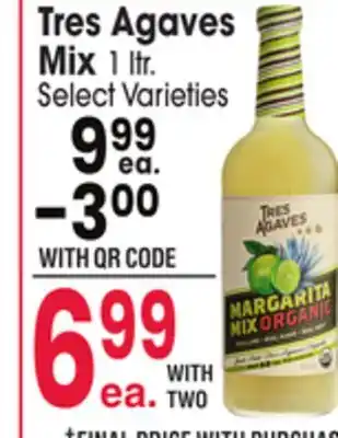 Jewel-Osco Tres Agaves Mix offer