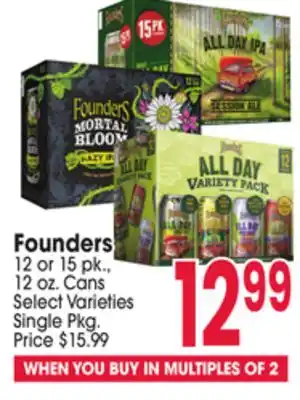Jewel-Osco Founders offer