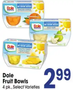 Jewel-Osco Dole Fruit Bowls offer