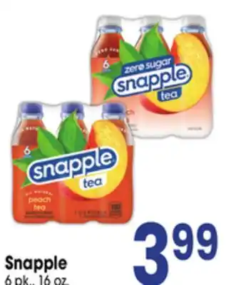 Jewel-Osco Snapple offer