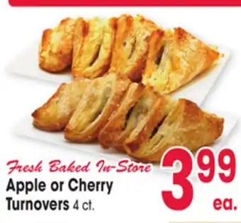 Jewel-Osco Apple or Cherry Turnovers offer