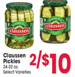 Jewel-Osco Claussen Pickles offer