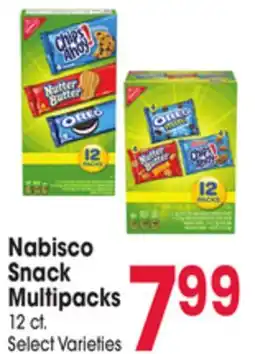Jewel-Osco Nabisco Snack Multipacks offer