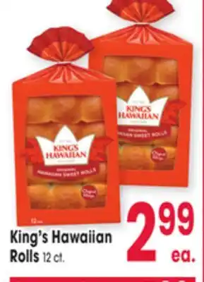 Jewel-Osco King's Hawaiian Rolls offer
