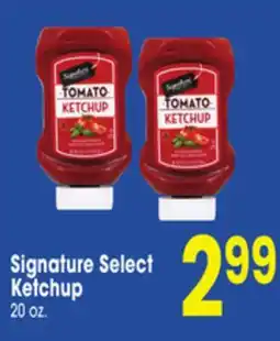 Jewel-Osco Signature Select Ketchup offer