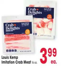 Jewel-Osco Louis Kemp Imitation Crab Meat offer