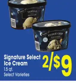 Jewel-Osco Signature Select Ice Cream offer