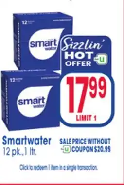 Jewel-Osco Smartwater offer