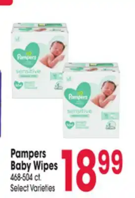 Jewel-Osco Pampers Baby Wipes offer