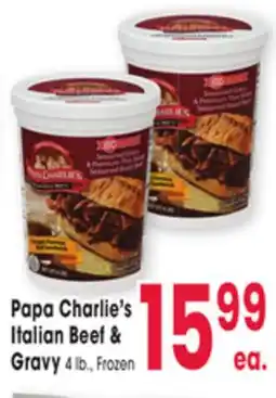 Jewel-Osco Papa Charlie's Italian Beef & Gravy offer