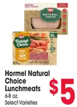 Jewel-Osco Hormel Natural Choice Lunchmeats offer