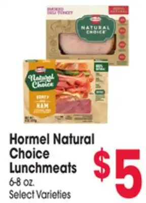 Jewel-Osco Hormel Natural Choice Lunchmeats offer