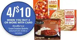 Mariano's Stouffer's or Lean Cuisine Entrée offer