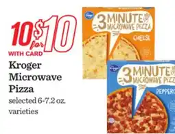 Mariano's Kroger Microwave Pizza offer