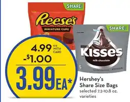 Mariano's Hershey's Share Size Bags offer
