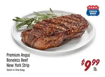 Sprouts Farmers Market Premium Angus Boneless Beef New York Strip offer