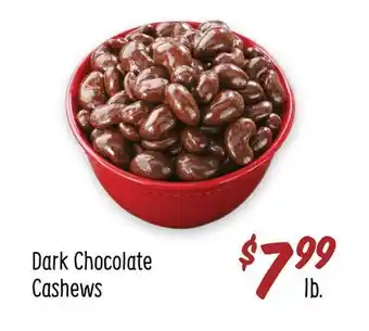Sprouts Farmers Market Dark Chocolate Cashews offer
