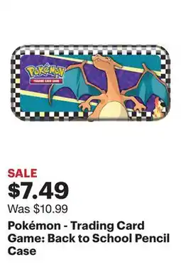 Best Buy Pokémon - Trading Card Game: Back to School Pencil Case offer