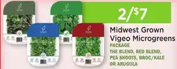 Heinen's Midwest Grown Vigeo Microgreens offer