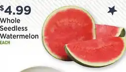 Heinen's Whole Seedless Watermelon offer
