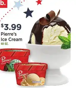Heinen's Pierre's Ice Cream offer